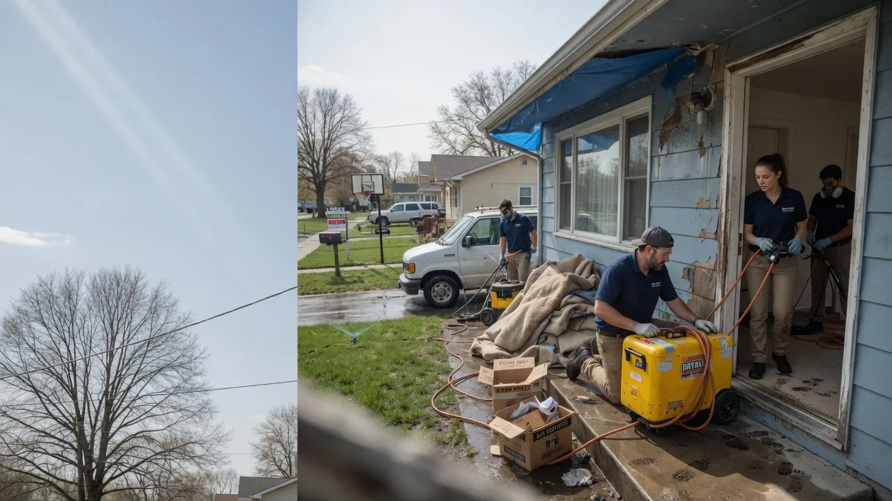 Basement Flood Cleanup in Rozet, WY near me